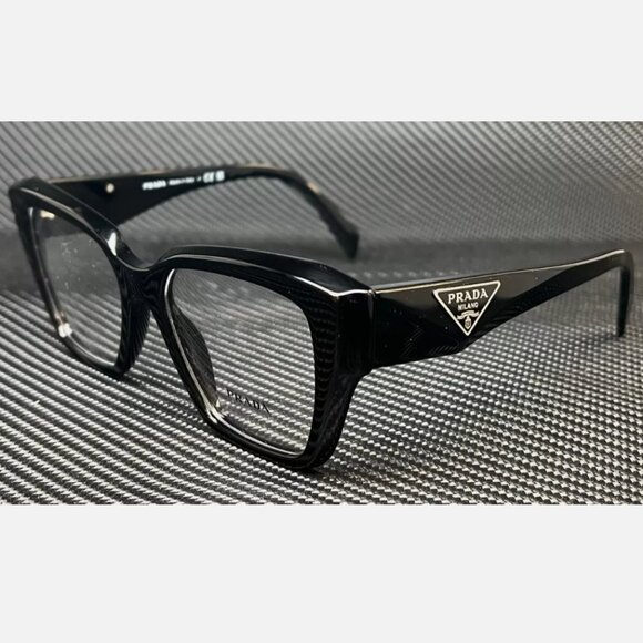 NEW Prada Women's Black Milano Eyeglasses New
